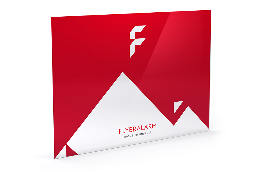 Glasdruck Fur Brillante Darstellung Der Motive Flyeralarm