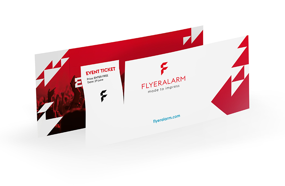 Eintrittskarten Online Drucken Bei Flyeralarm