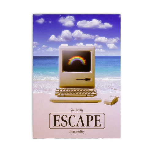 Postkarte: Escape