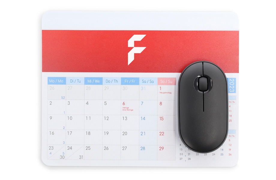 Mousepads mit Kalender