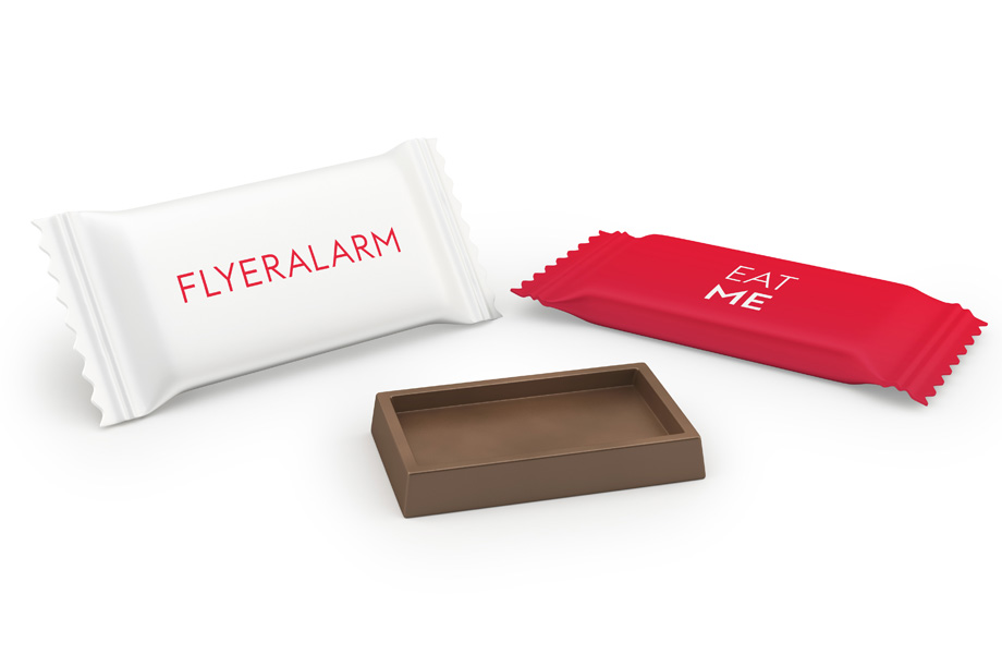Mini-suklaalevyt - FLYERALARM painatus - nopea ja edullinen