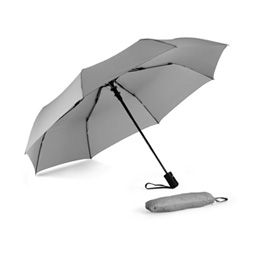 Muster Regenschirme mit Einkaufstasche